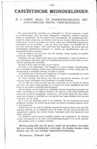 Eerste pagina van het artikel zoals het is gepubliceerd in het tijdschrift