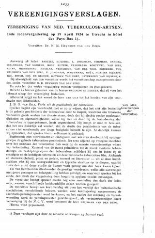 Eerste pagina van het artikel zoals het is gepubliceerd in het tijdschrift