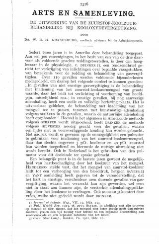 Eerste pagina van het artikel zoals het is gepubliceerd in het tijdschrift