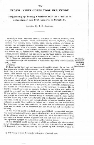 Eerste pagina van het artikel zoals het is gepubliceerd in het tijdschrift