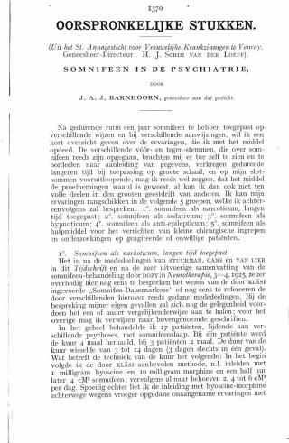 Eerste pagina van het artikel zoals het is gepubliceerd in het tijdschrift