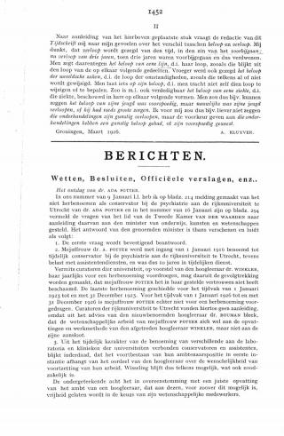 Eerste pagina van het artikel zoals het is gepubliceerd in het tijdschrift