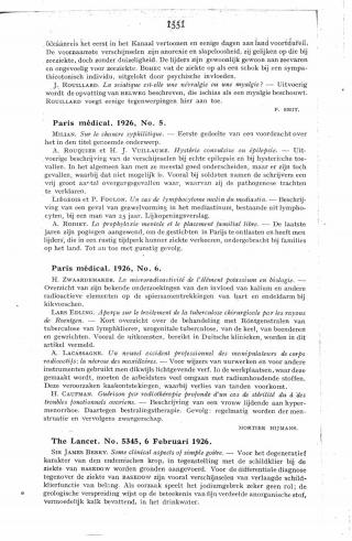 Eerste pagina van het artikel zoals het is gepubliceerd in het tijdschrift