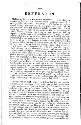 Eerste pagina van het artikel zoals het is gepubliceerd in het tijdschrift