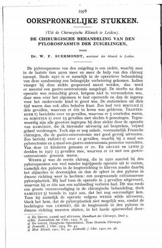 Eerste pagina van het artikel zoals het is gepubliceerd in het tijdschrift