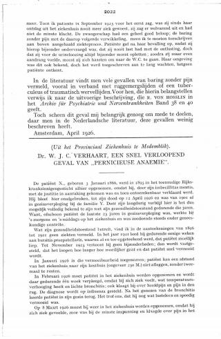 Eerste pagina van het artikel zoals het is gepubliceerd in het tijdschrift