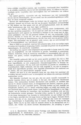 Eerste pagina van het artikel zoals het is gepubliceerd in het tijdschrift