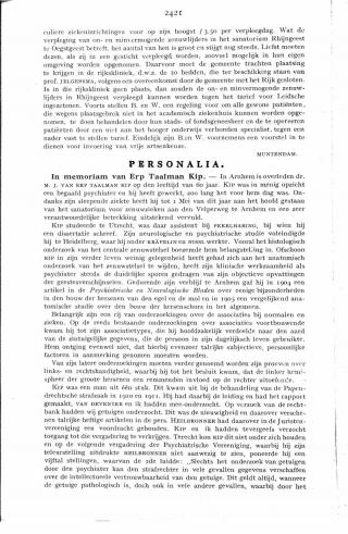 Eerste pagina van het artikel zoals het is gepubliceerd in het tijdschrift