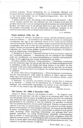 Eerste pagina van het artikel zoals het is gepubliceerd in het tijdschrift