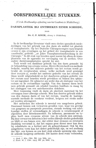Eerste pagina van het artikel zoals het is gepubliceerd in het tijdschrift