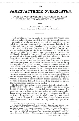 Eerste pagina van het artikel zoals het is gepubliceerd in het tijdschrift