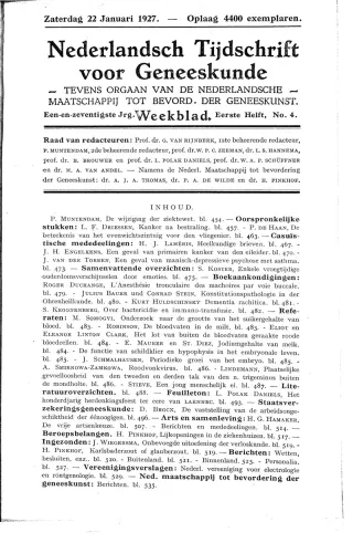 Eerste pagina van het artikel zoals het is gepubliceerd in het tijdschrift