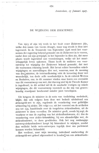 Eerste pagina van het artikel zoals het is gepubliceerd in het tijdschrift