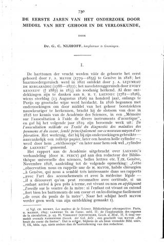 Eerste pagina van het artikel zoals het is gepubliceerd in het tijdschrift