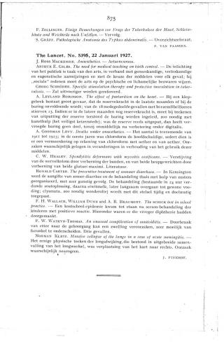 Eerste pagina van het artikel zoals het is gepubliceerd in het tijdschrift