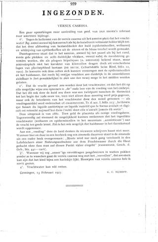 Eerste pagina van het artikel zoals het is gepubliceerd in het tijdschrift