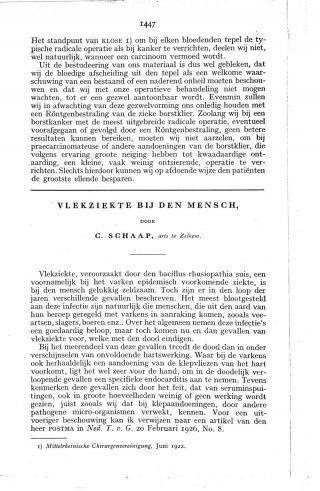 Eerste pagina van het artikel zoals het is gepubliceerd in het tijdschrift