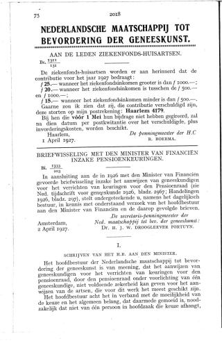 Eerste pagina van het artikel zoals het is gepubliceerd in het tijdschrift