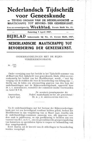 Eerste pagina van het artikel zoals het is gepubliceerd in het tijdschrift