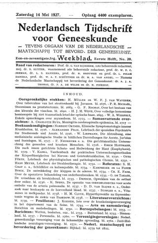 Eerste pagina van het artikel zoals het is gepubliceerd in het tijdschrift