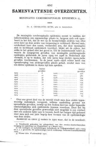 Eerste pagina van het artikel zoals het is gepubliceerd in het tijdschrift