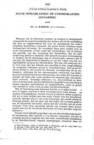 Eerste pagina van het artikel zoals het is gepubliceerd in het tijdschrift