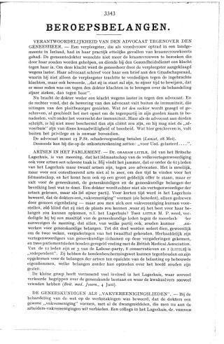 Eerste pagina van het artikel zoals het is gepubliceerd in het tijdschrift