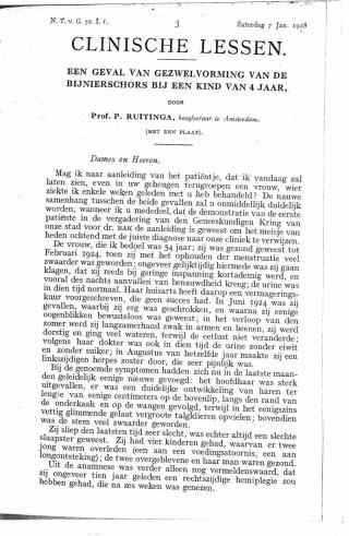 Eerste pagina van het artikel zoals het is gepubliceerd in het tijdschrift