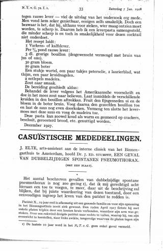 Eerste pagina van het artikel zoals het is gepubliceerd in het tijdschrift