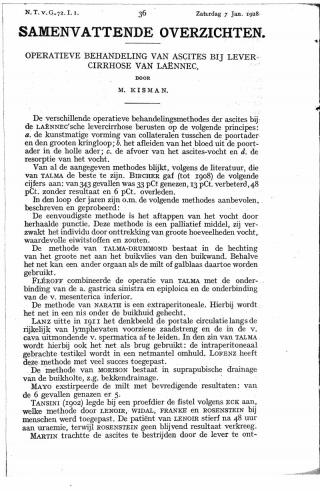 Eerste pagina van het artikel zoals het is gepubliceerd in het tijdschrift