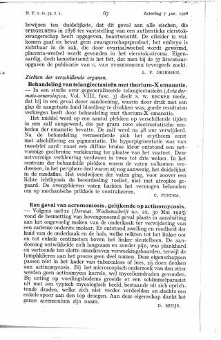 Eerste pagina van het artikel zoals het is gepubliceerd in het tijdschrift