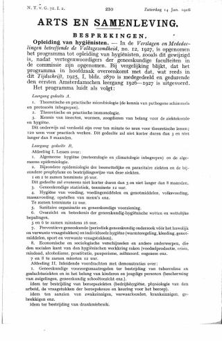 Eerste pagina van het artikel zoals het is gepubliceerd in het tijdschrift