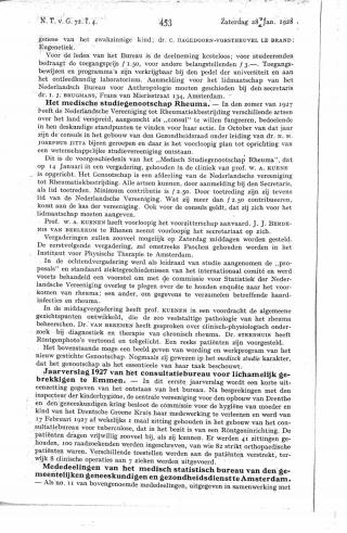 Eerste pagina van het artikel zoals het is gepubliceerd in het tijdschrift