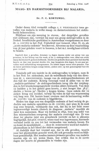 Eerste pagina van het artikel zoals het is gepubliceerd in het tijdschrift