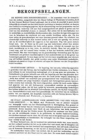 Eerste pagina van het artikel zoals het is gepubliceerd in het tijdschrift