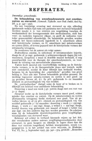 Eerste pagina van het artikel zoals het is gepubliceerd in het tijdschrift