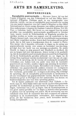 Eerste pagina van het artikel zoals het is gepubliceerd in het tijdschrift