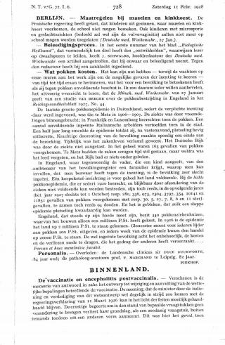 Eerste pagina van het artikel zoals het is gepubliceerd in het tijdschrift