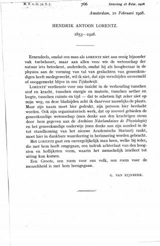 Eerste pagina van het artikel zoals het is gepubliceerd in het tijdschrift