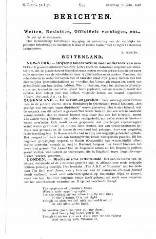 Eerste pagina van het artikel zoals het is gepubliceerd in het tijdschrift