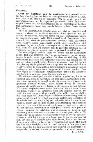 Eerste pagina van het artikel zoals het is gepubliceerd in het tijdschrift