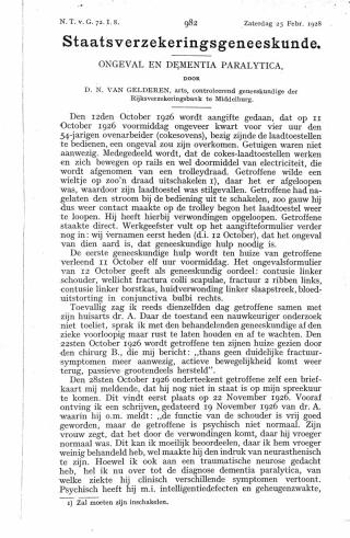 Eerste pagina van het artikel zoals het is gepubliceerd in het tijdschrift