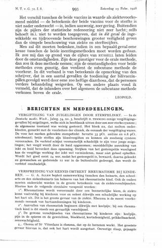 Eerste pagina van het artikel zoals het is gepubliceerd in het tijdschrift