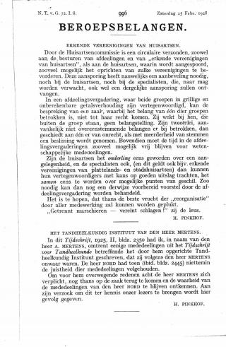 Eerste pagina van het artikel zoals het is gepubliceerd in het tijdschrift