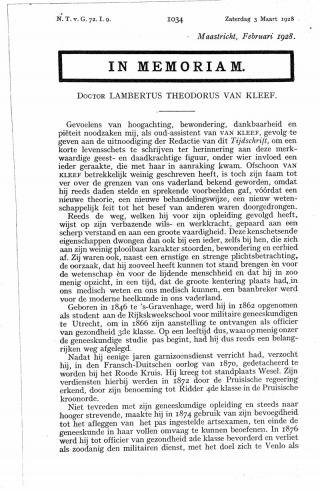 Eerste pagina van het artikel zoals het is gepubliceerd in het tijdschrift