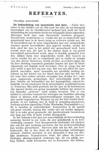 Eerste pagina van het artikel zoals het is gepubliceerd in het tijdschrift