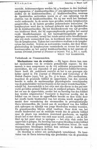 Eerste pagina van het artikel zoals het is gepubliceerd in het tijdschrift