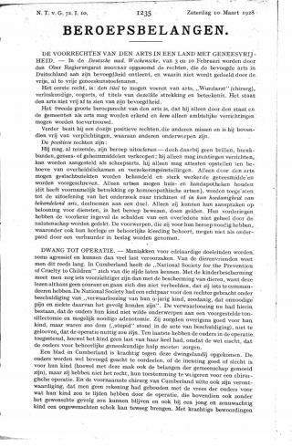 Eerste pagina van het artikel zoals het is gepubliceerd in het tijdschrift