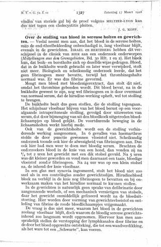 Eerste pagina van het artikel zoals het is gepubliceerd in het tijdschrift