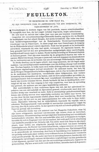 Eerste pagina van het artikel zoals het is gepubliceerd in het tijdschrift